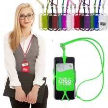 Silicone Phone Card Holder